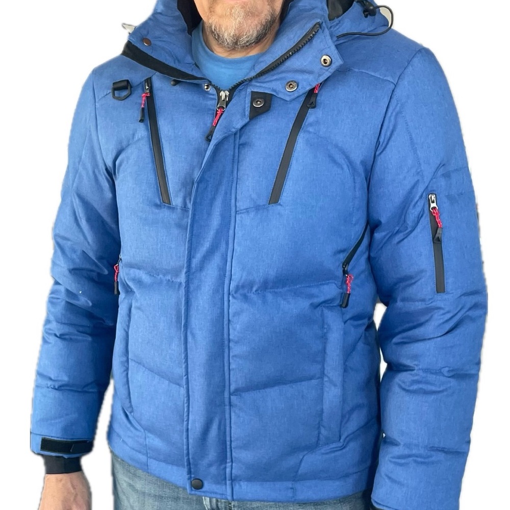 Men's New W/O  Tags Water  Resistant Down  Puffer Jacket Medium